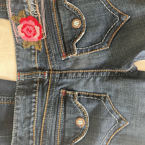 flared low rise jeans - Picture 5 of 5